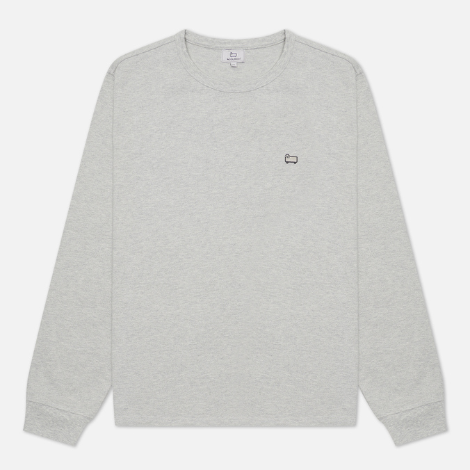 

Лонгслив мужской Woolrich Organic Cotton Sheep серый L, Organic Cotton Sheep
