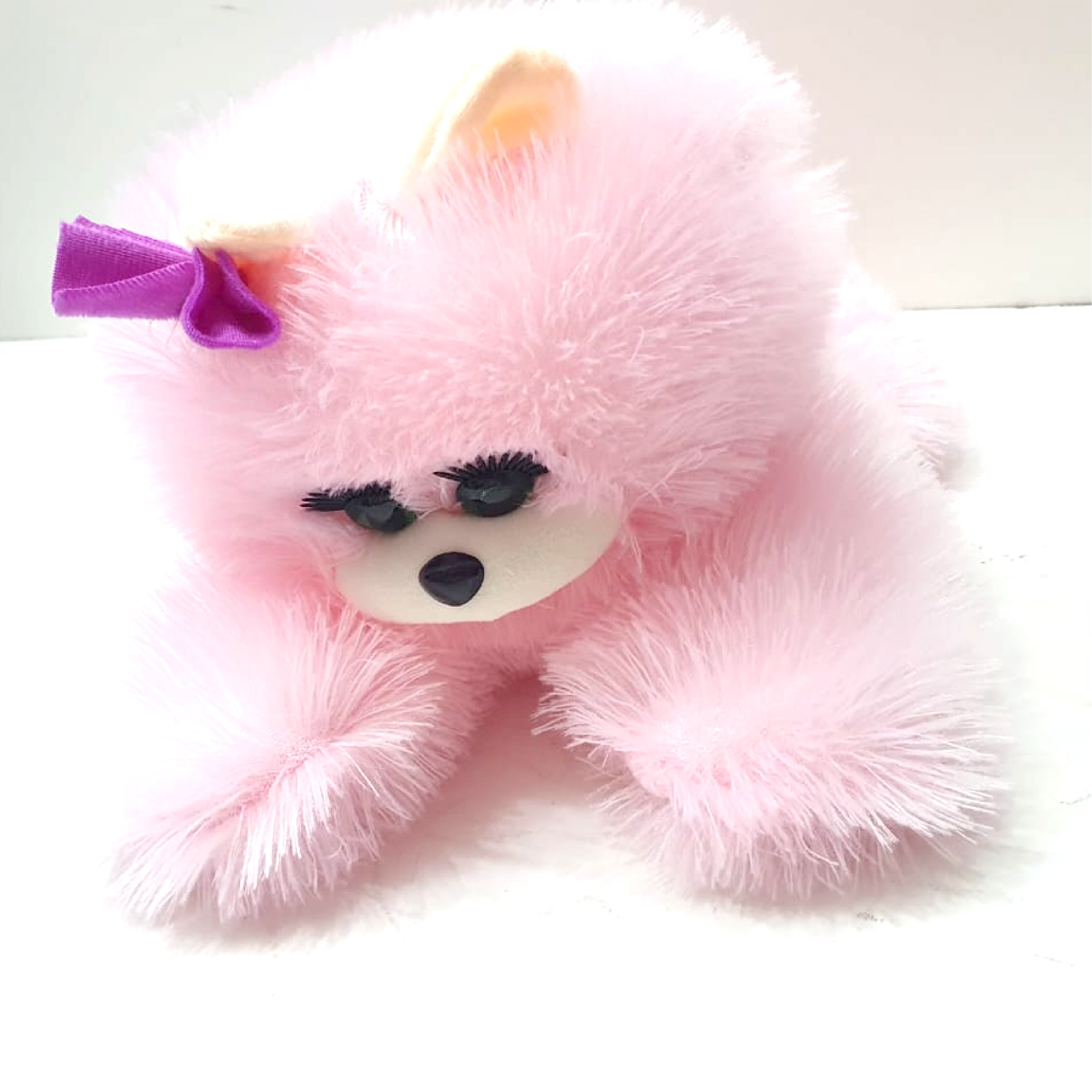 Мягкая игрушка La-LaLand Кот Милашка розовый 40 см