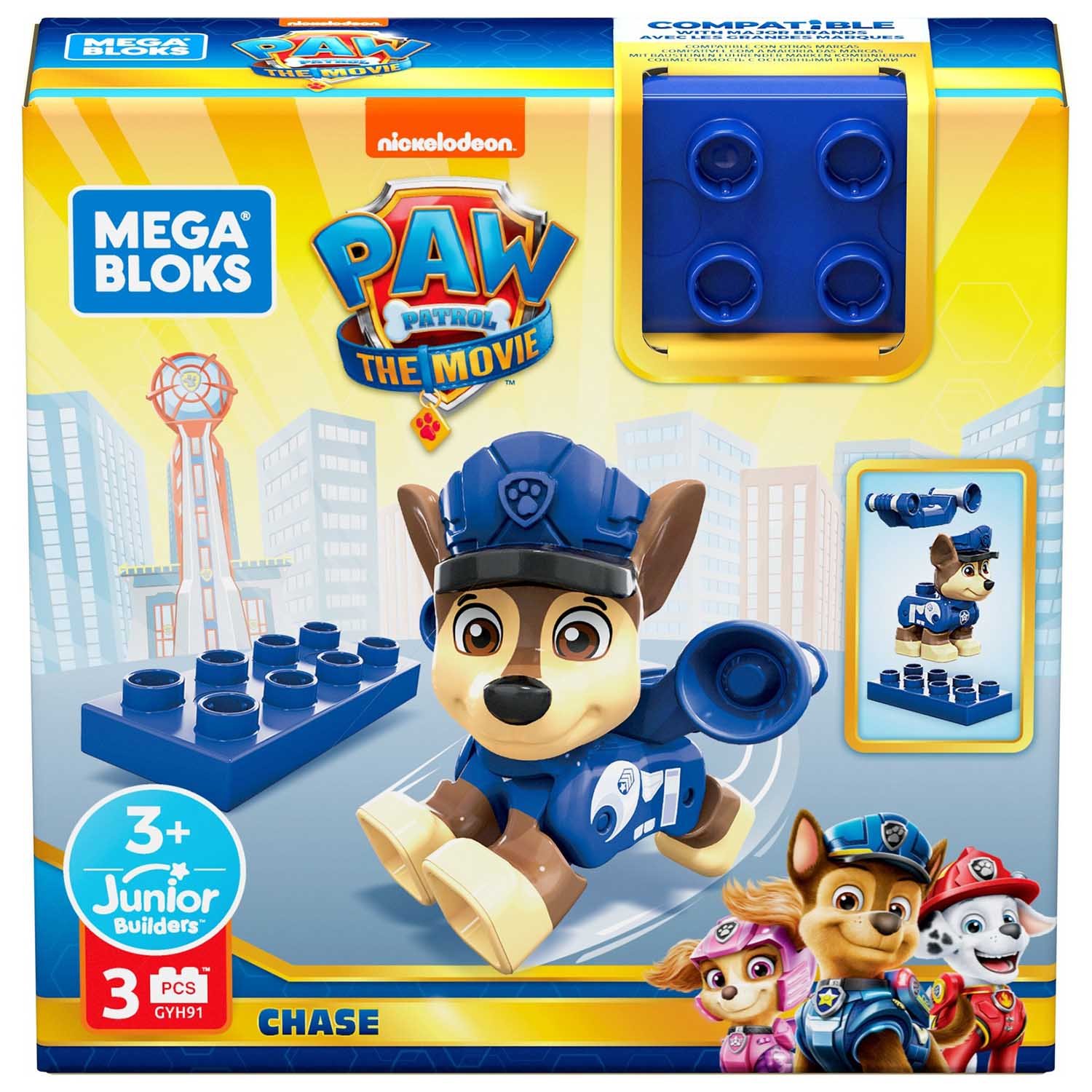 

Конструктор MEGA BLOCKS Щенячий патруль Щенок Гончик GYH91, Mega Bloks Конструктор Щенячий патруль Щенок Гончик GYH91