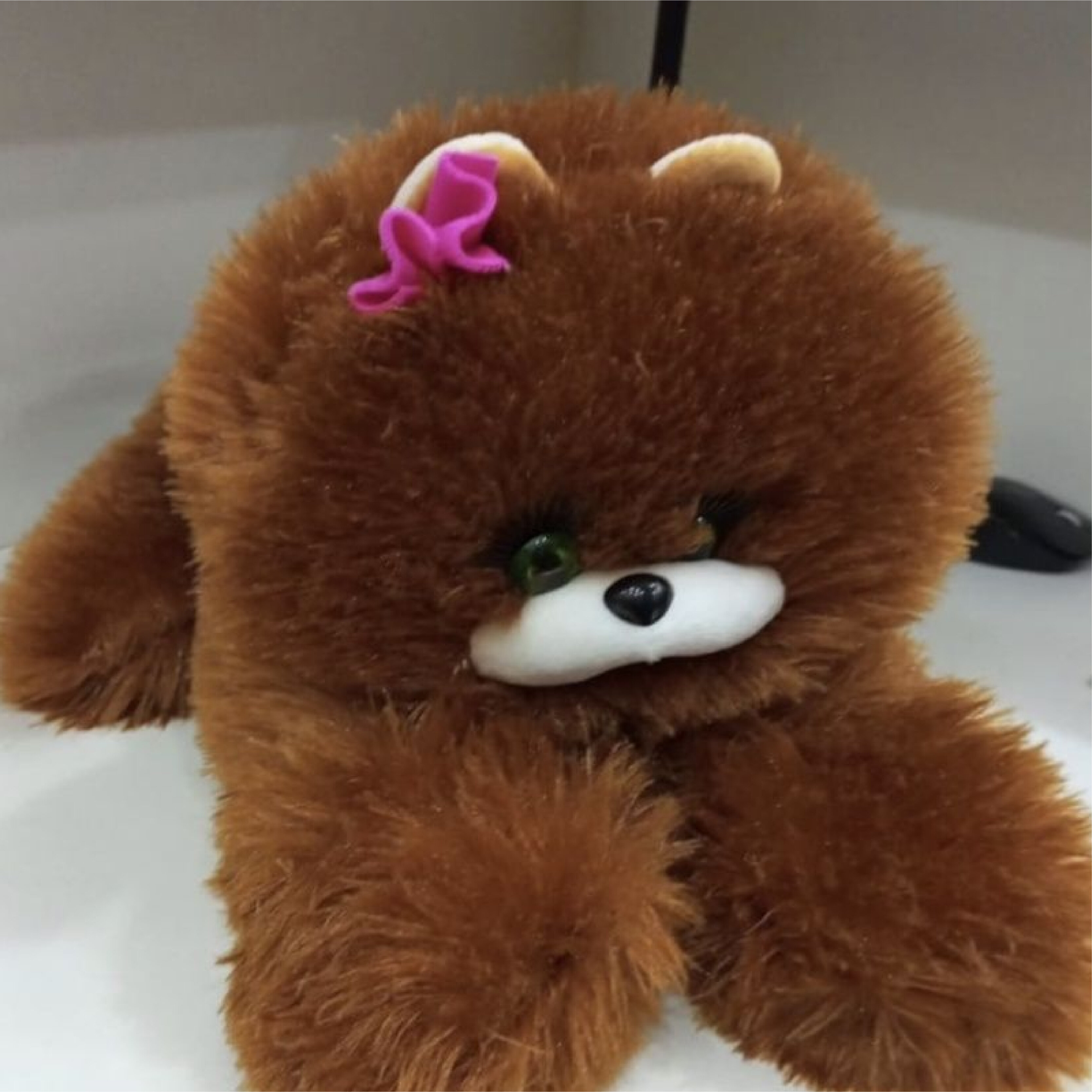 

Мягкая игрушка La-LaLand Кот Милашка коричневый 40 см, Кот Милашка