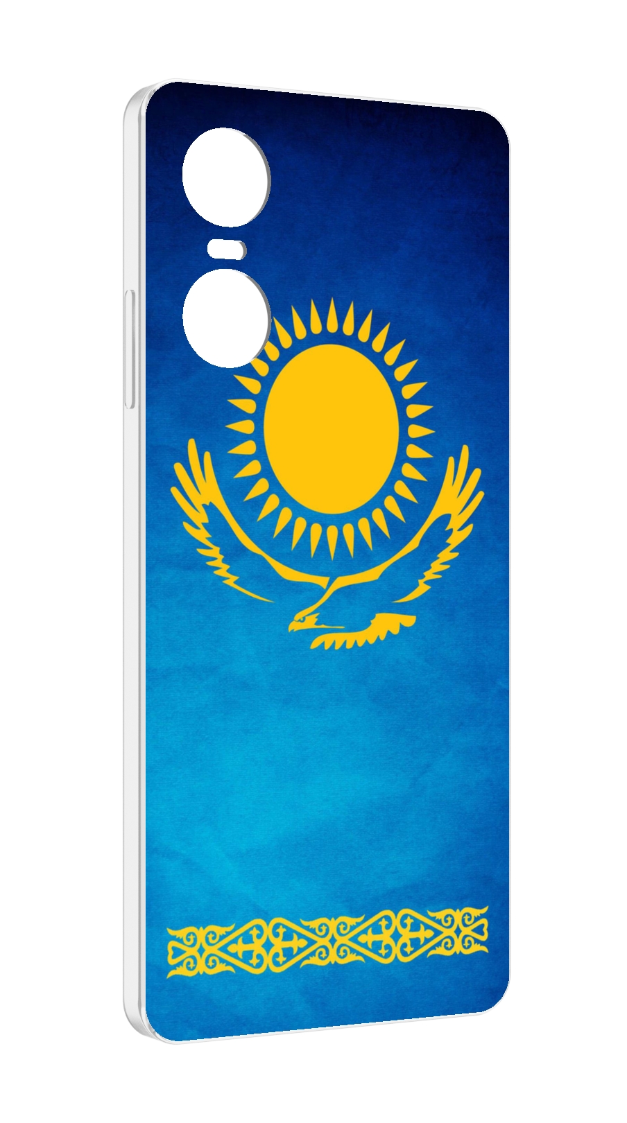 

Чехол Mypads Герб И Флаг Казахстана Для Tecno Pop 6 Pro, Прозрачный, Tocco