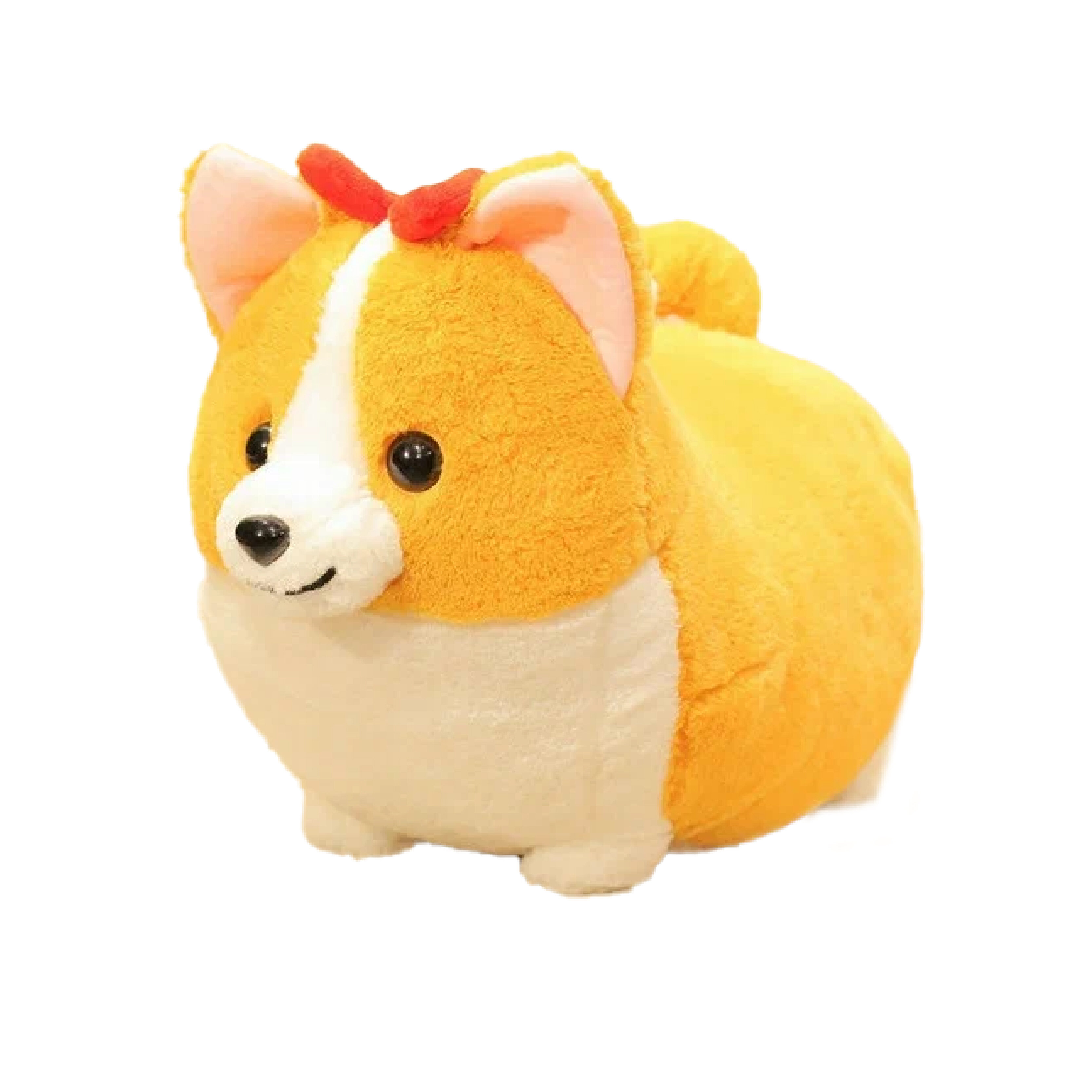

Мягкая игрушка La-LaLand Корги мальчик 45 см, Оранжевый, Корги мальчик