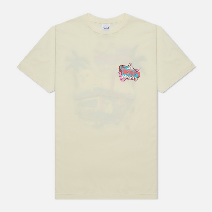 

Футболка мужская Ripndip Nerms Diner бежевая L, Nerms Diner