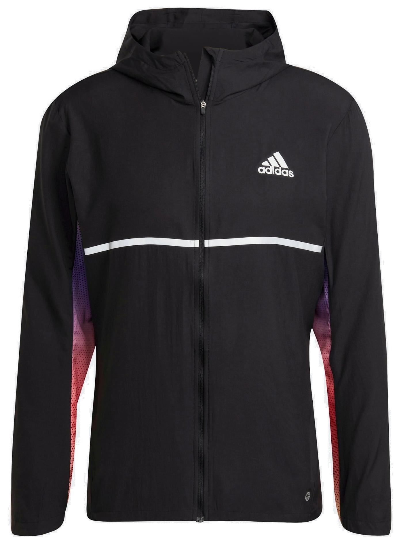 Спортивная ветровка мужская Adidas H61159 черная 48; 50