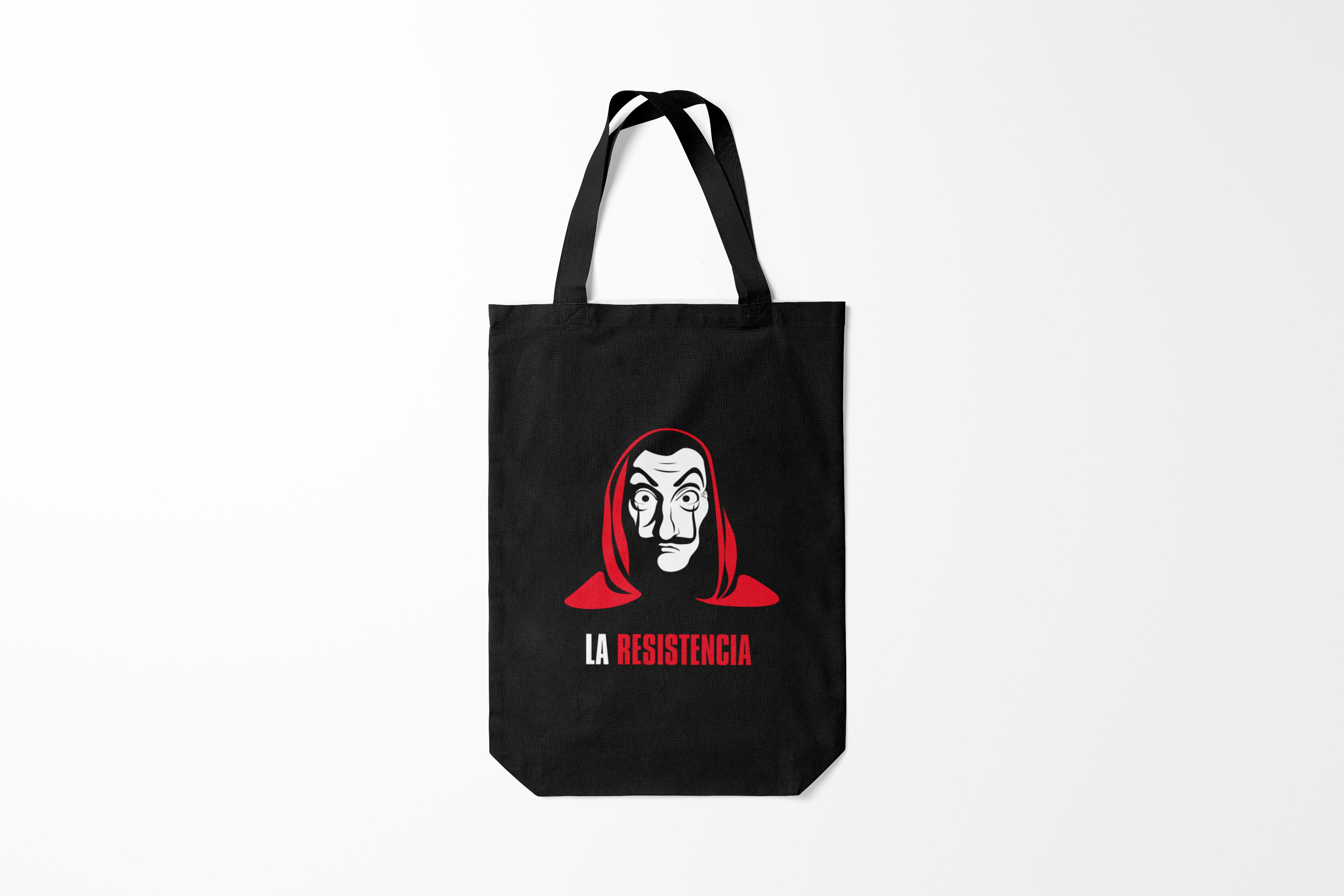 

Сумка шoппер унисекс Burnettie Бумажный дом LA CASA DE PAPEL, черный, Бумажный дом LA CASA DE PAPEL