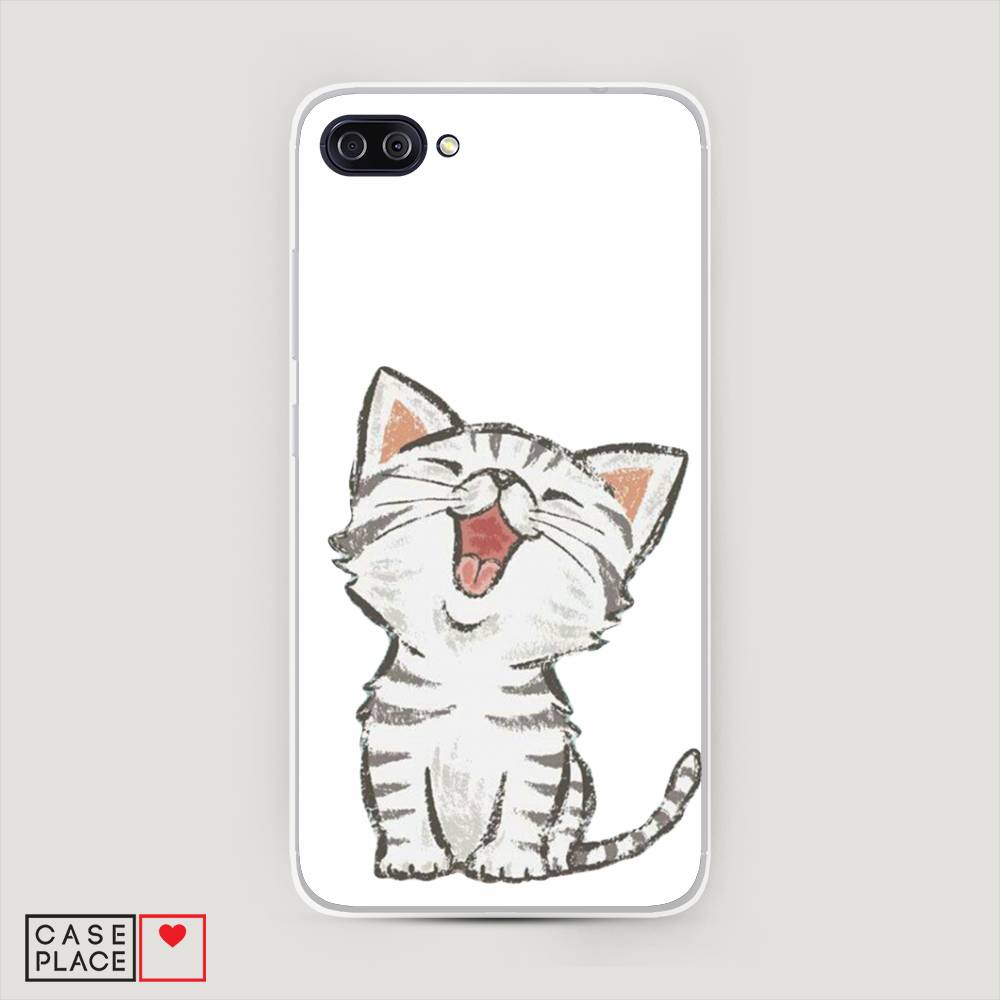 

Чехол Awog на Asus Zenfone 4 Max ZC554KL "Котенок рисованный", Серый;белый, 42150-1