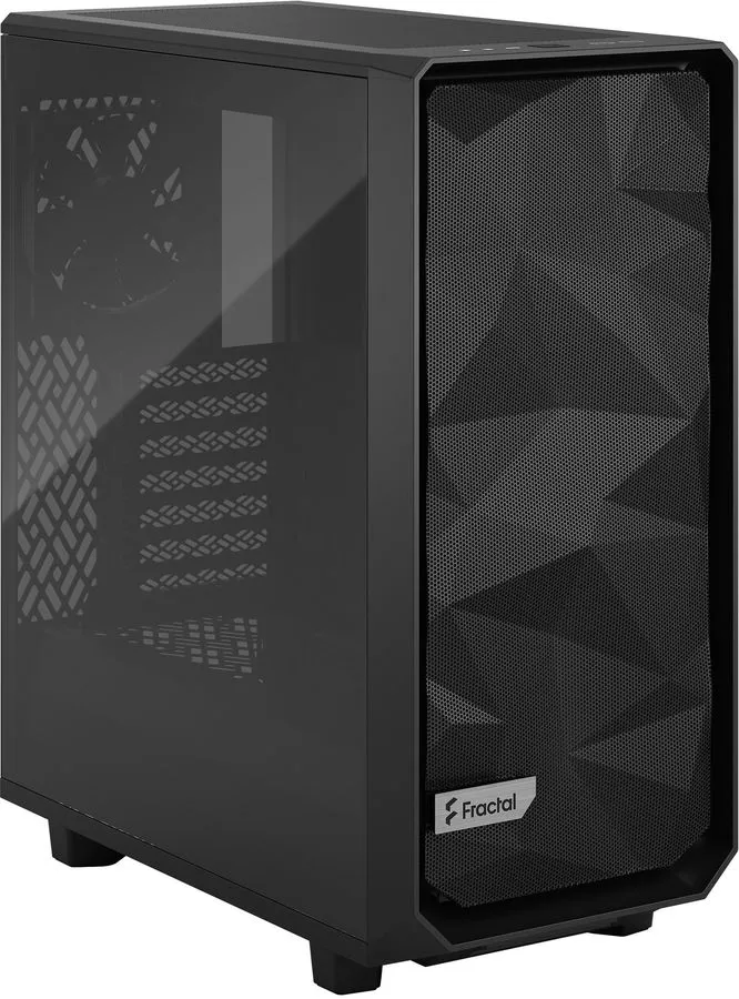Корпус компьютерный Fractal Design Meshify 2 Compact TG Dark Tint (FD-C-MES2C-02) Black