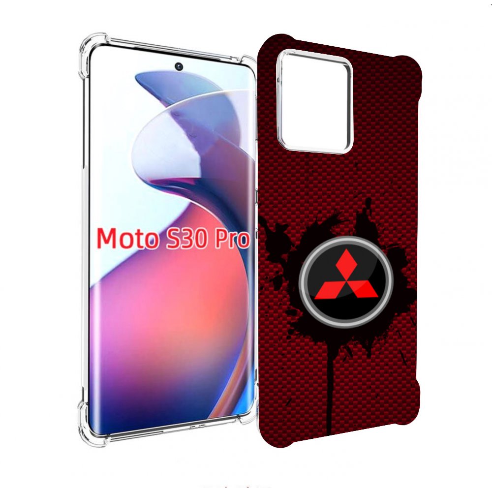 

Чехол MyPads мицубиси mitsubishi 2 для Motorola Moto S30 Pro, Прозрачный, Tocco