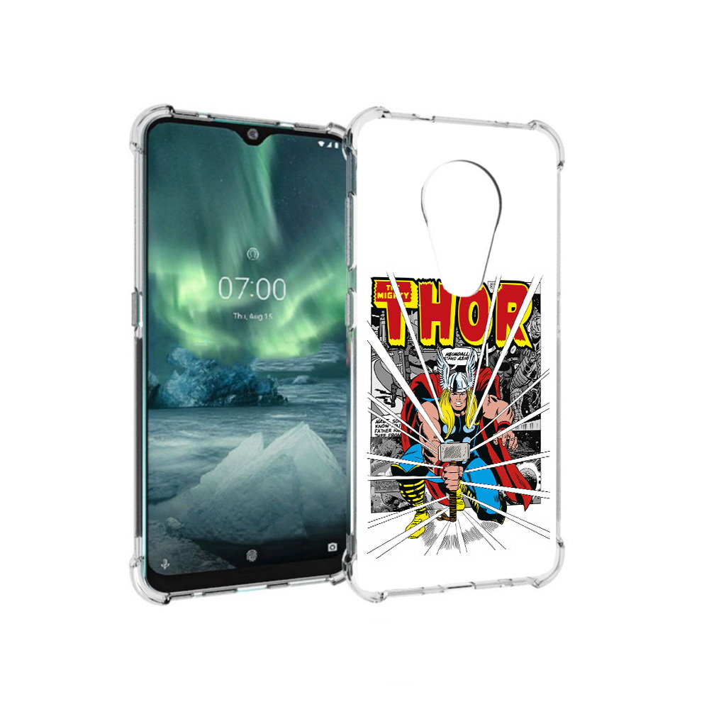 

Чехол MyPads Tocco для Nokia 7.2 тор рисунок (PT139171.105.647), Прозрачный, Tocco