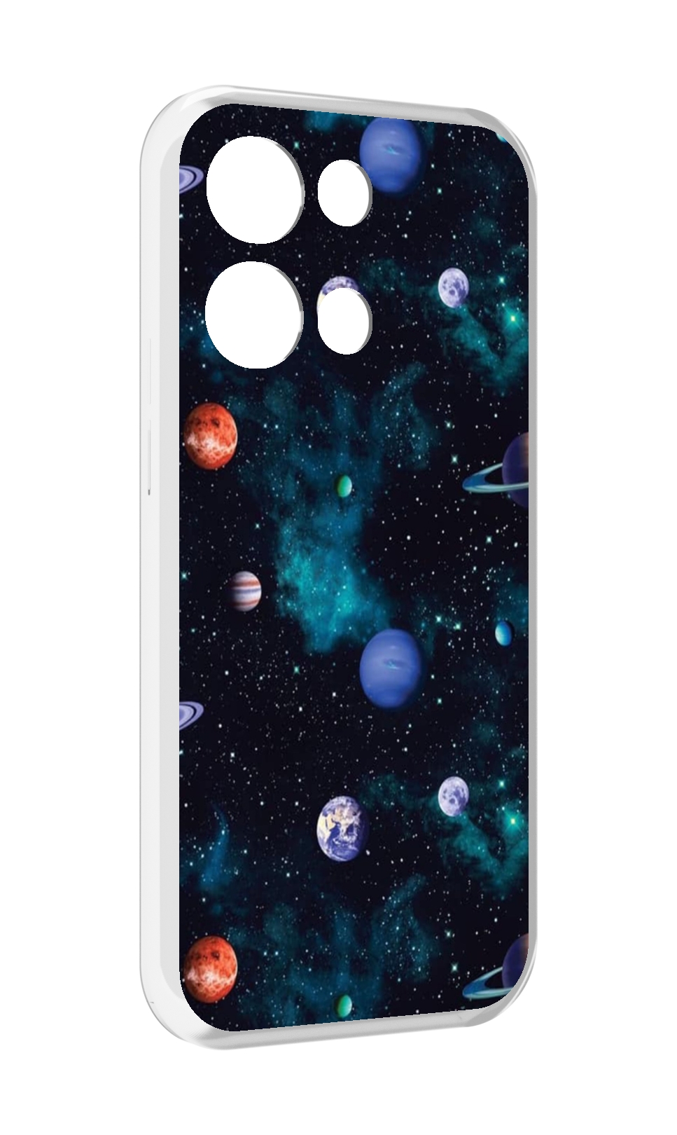Чехол MyPads космическое-пространство для OPPO Reno8 Pro