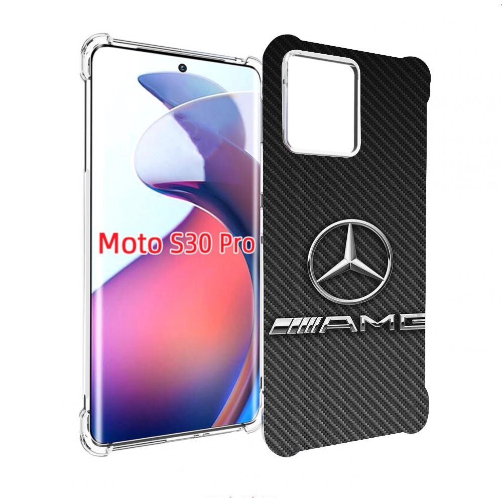 

Чехол MyPads мерседес амг мужской для Motorola Moto S30 Pro, Прозрачный, Tocco