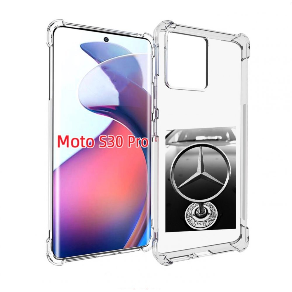 

Чехол MyPads мерседес mercedes 6 мужской для Motorola Moto S30 Pro, Прозрачный, Tocco