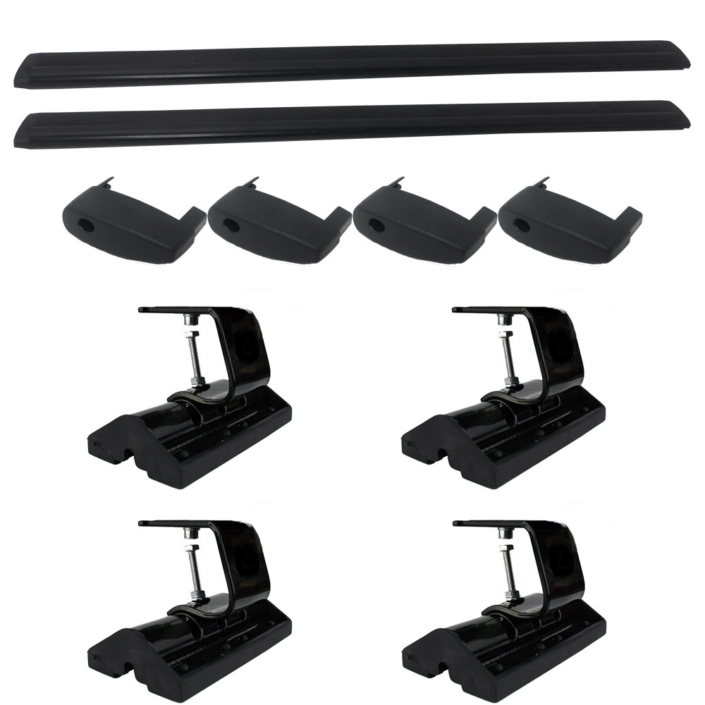 

Багажник универсальный Евродеталь аэро Seat Leon hb 2005-2012 Black крыловидный, Черный, OZPTUNI699
