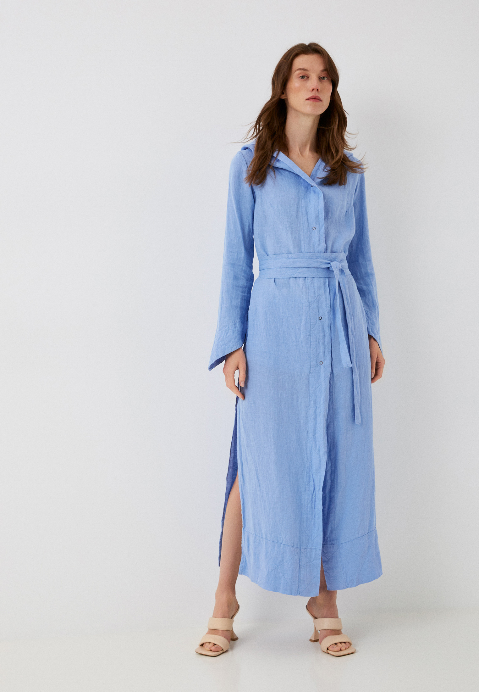 Пляжная туника женская Chintamani 503 голубая S