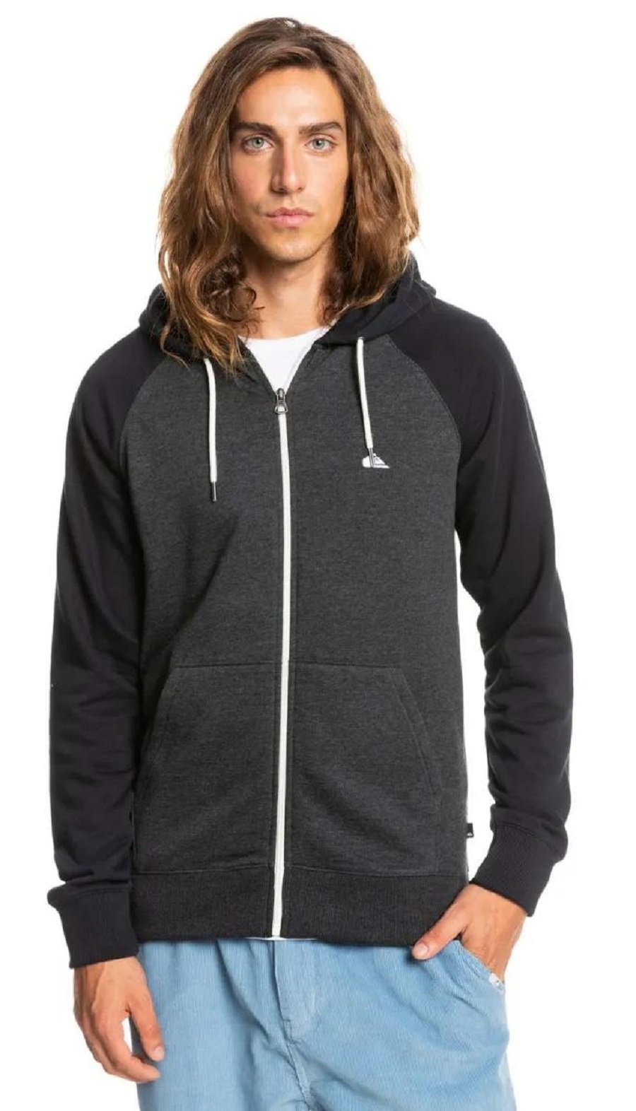 

Толстовка мужская Quiksilver Eqyft04487_Krph серая 50; 52, Eqyft04487_Krph