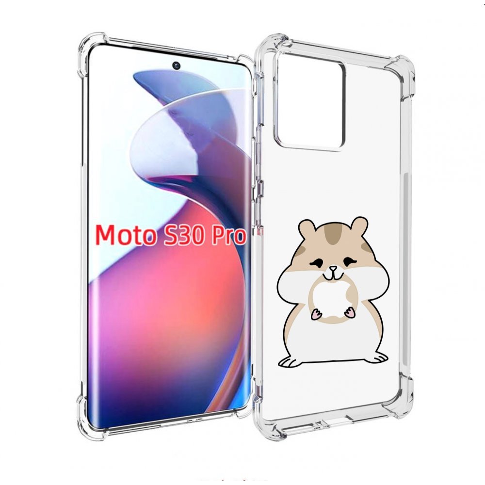 

Чехол MyPads любитель-яблок детский для Motorola Moto S30 Pro, Прозрачный, Tocco