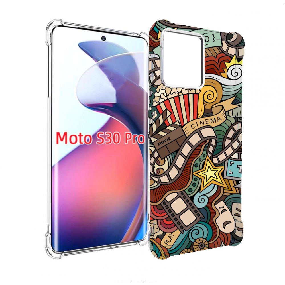 

Чехол MyPads любимое кино для Motorola Moto S30 Pro, Прозрачный, Tocco