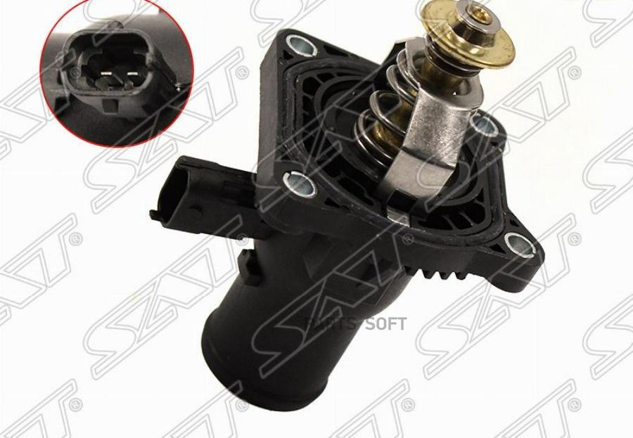 

SAT ST-55587349 Термостат с прокладкой GM CRUZE 09-/AVEO 09-/OPEL ASTRA J 08- 1шт
