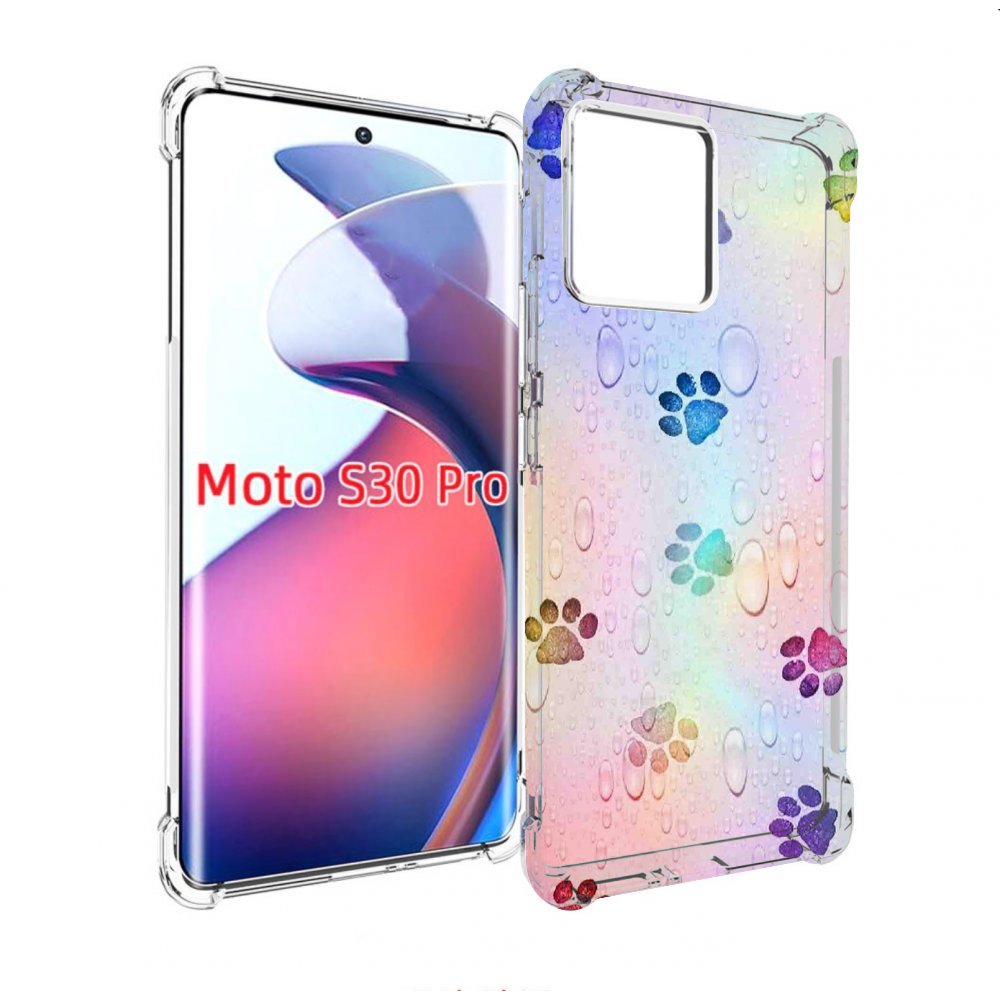 

Чехол MyPads лапки для Motorola Moto S30 Pro, Прозрачный, Tocco