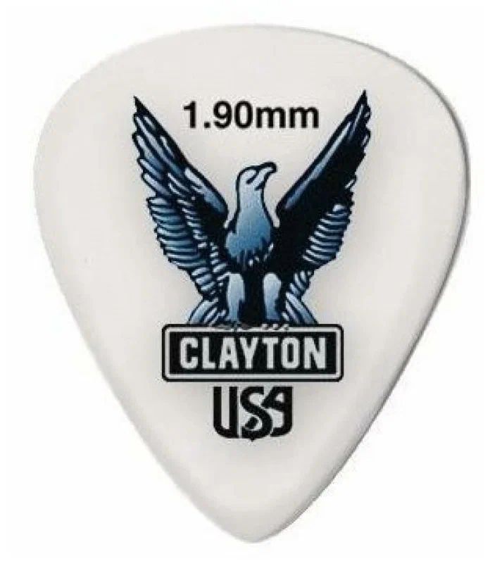 

Clayton S190/12 - Медиаторы Acetal polymer, 1.90 mm стандартные (12 шт.)