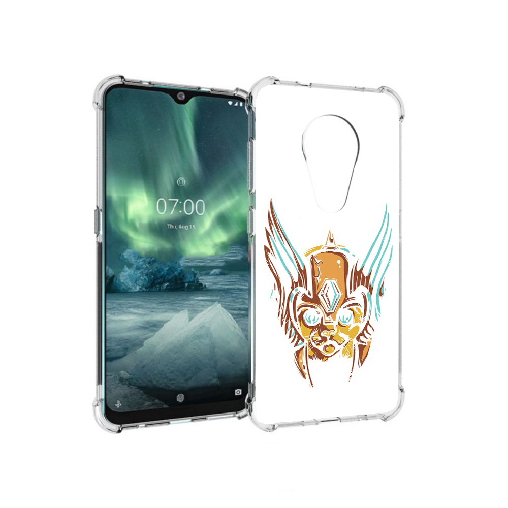 

Чехол MyPads Tocco для Nokia 7.2 тор абстракция (PT139171.105.644), Прозрачный, Tocco