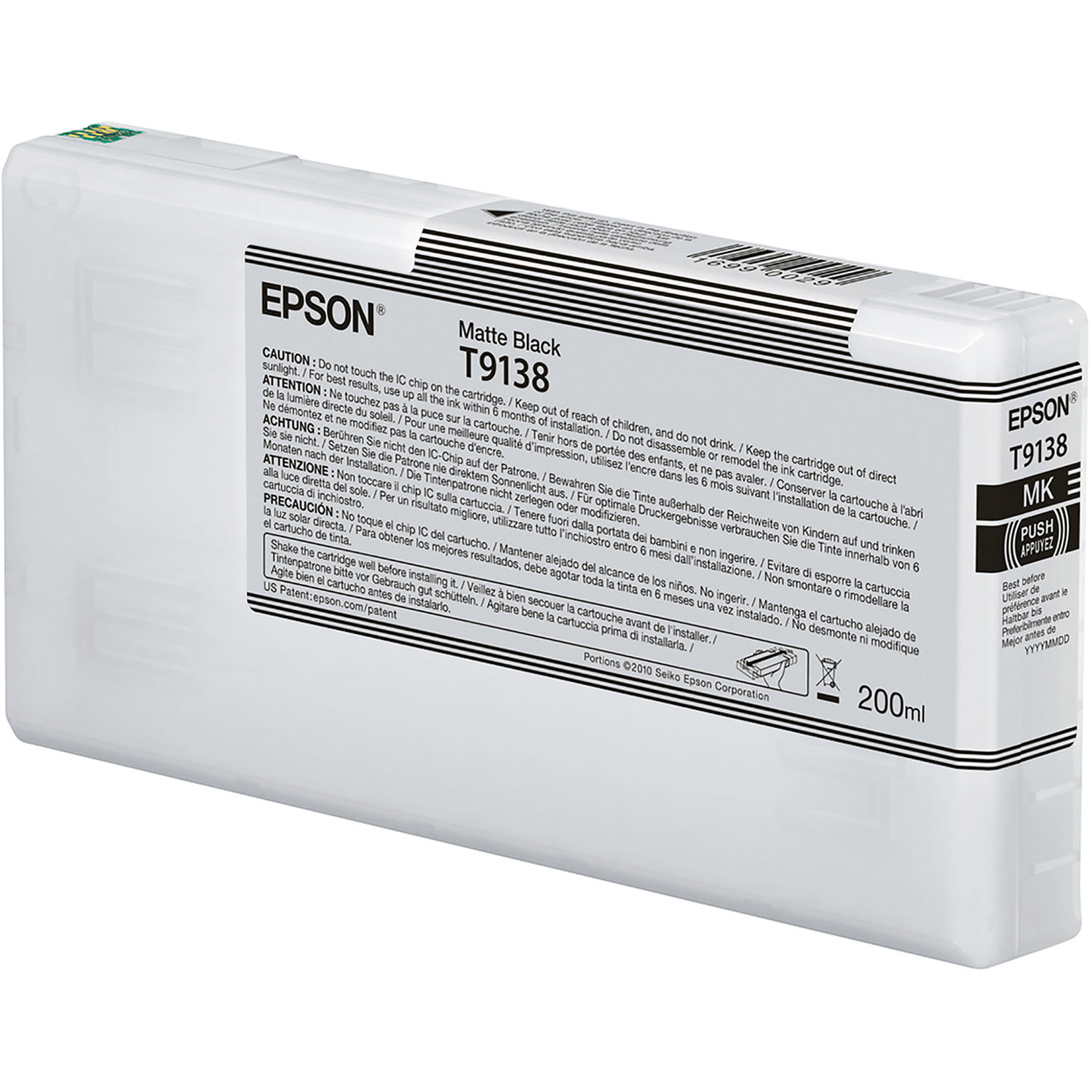 

Картридж Epson T9138 (C13T913800), Черный, T9138