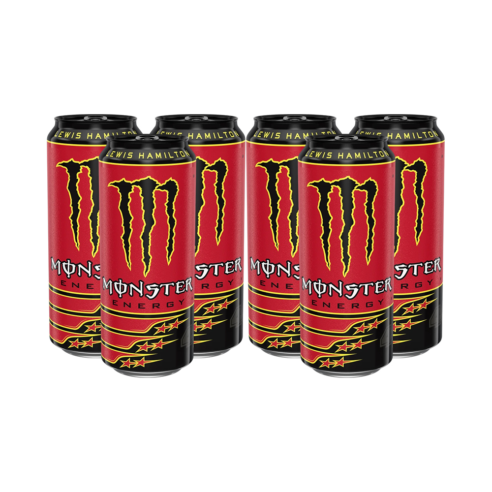 

Энергетический напиток Monster Energy Lewis Hamilton 6 шт по 500 мл