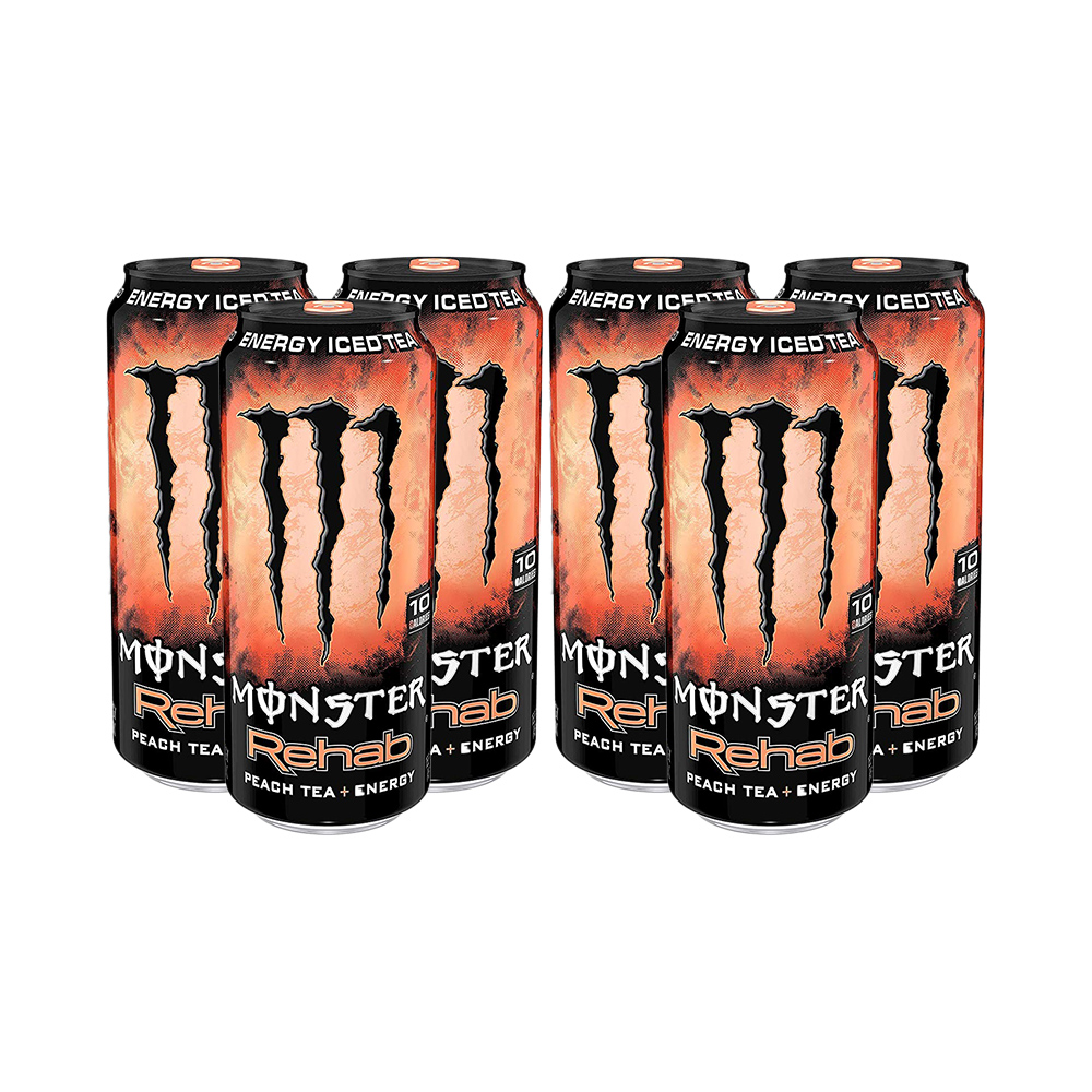 

Энергетический напиток Monster Energy Rehab Peach Tea 6 шт по 500 мл