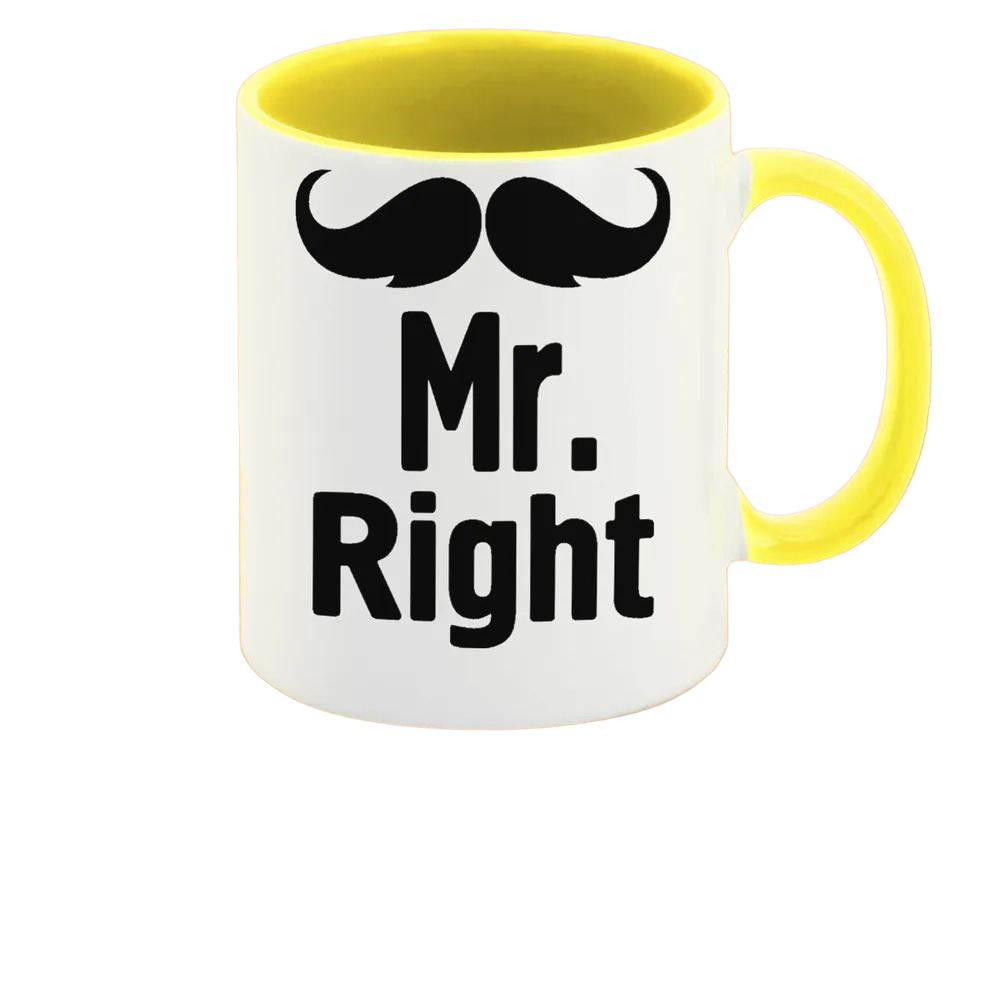 

Кружка CoolPodarok Mr right Мистер совершенство