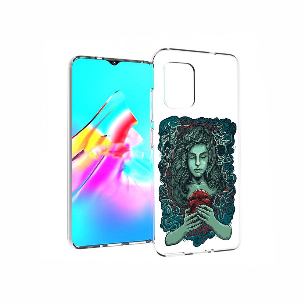 

Чехол MyPads Tocco для Asus Zenfone 8 спящая девушка, Прозрачный, Tocco