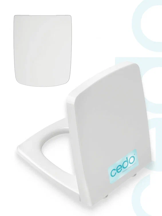 Крышка-сиденье для унитаза Cedo Boston быстросъемное, микролифт, дюропласт, белое