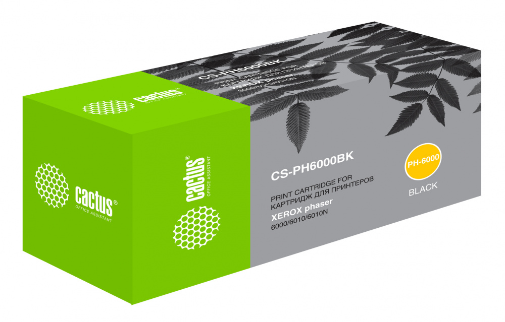 

Картридж CACTUS 106R01634 черный, совместимый, 106R01634