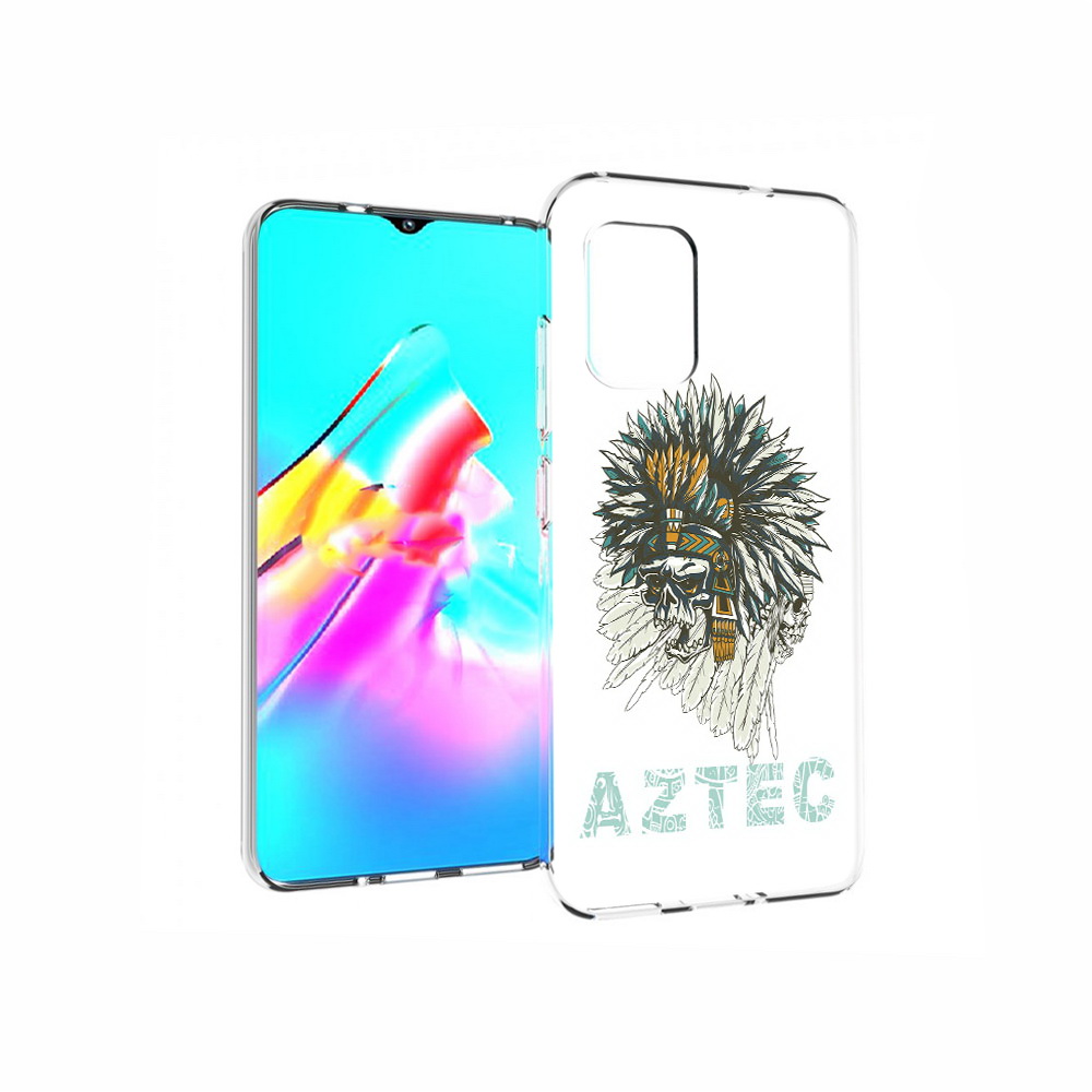 

Чехол MyPads Tocco для Asus Zenfone 8 скелет индеец, Прозрачный, Tocco
