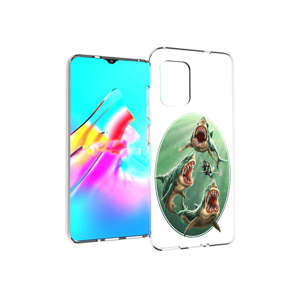 

Чехол MyPads Tocco для Asus Zenfone 8 синяя бездна, Прозрачный, Tocco