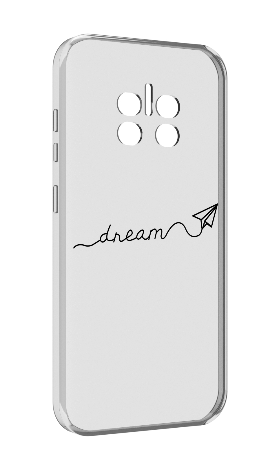 

Чехол MyPads мечта для Doogee V11, Прозрачный, Tocco