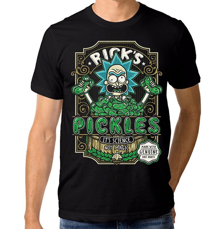 

Футболка мужская DreamShirts Studio Огурчик Рик - Огурик RIC-99969b-2 черная XS, Черный, Огурчик Рик - Огурик RIC-99969b-2