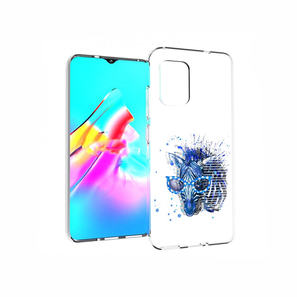 

Чехол MyPads Tocco для Asus Zenfone 8 расплывчатая зебра, Прозрачный, Tocco