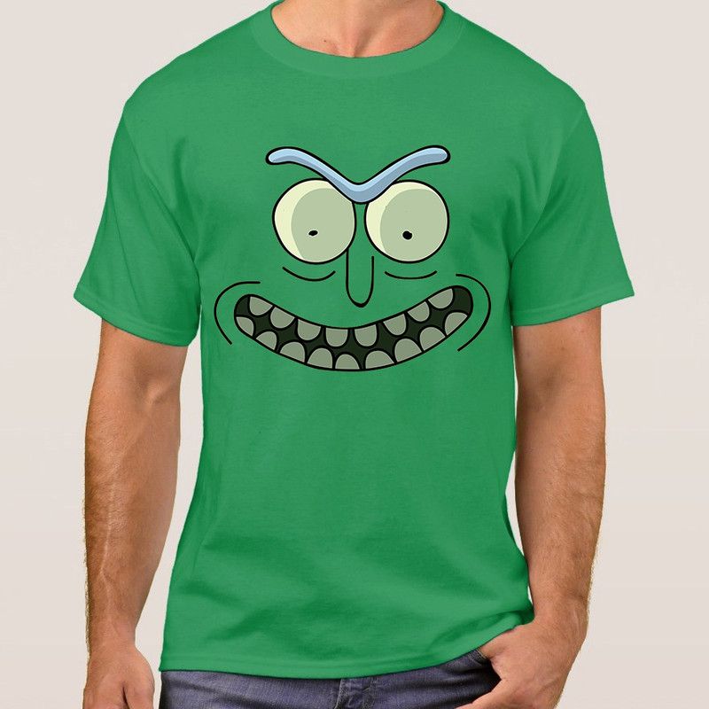 

Футболка мужская DreamShirts Studio Огурчик Рик - Огурик RIC-99968g-2 зеленая M, Зеленый, Огурчик Рик - Огурик RIC-99968g-2