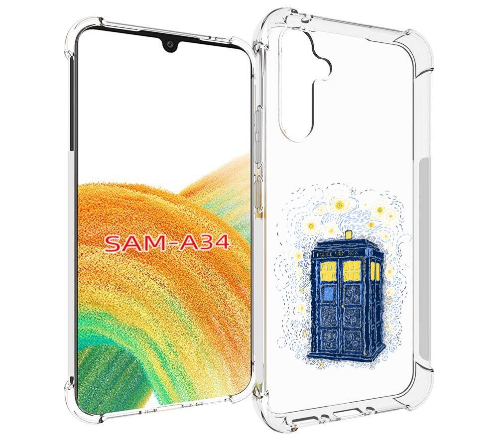 

Чехол MyPads будка рисунок для Samsung Galaxy A34, Tocco