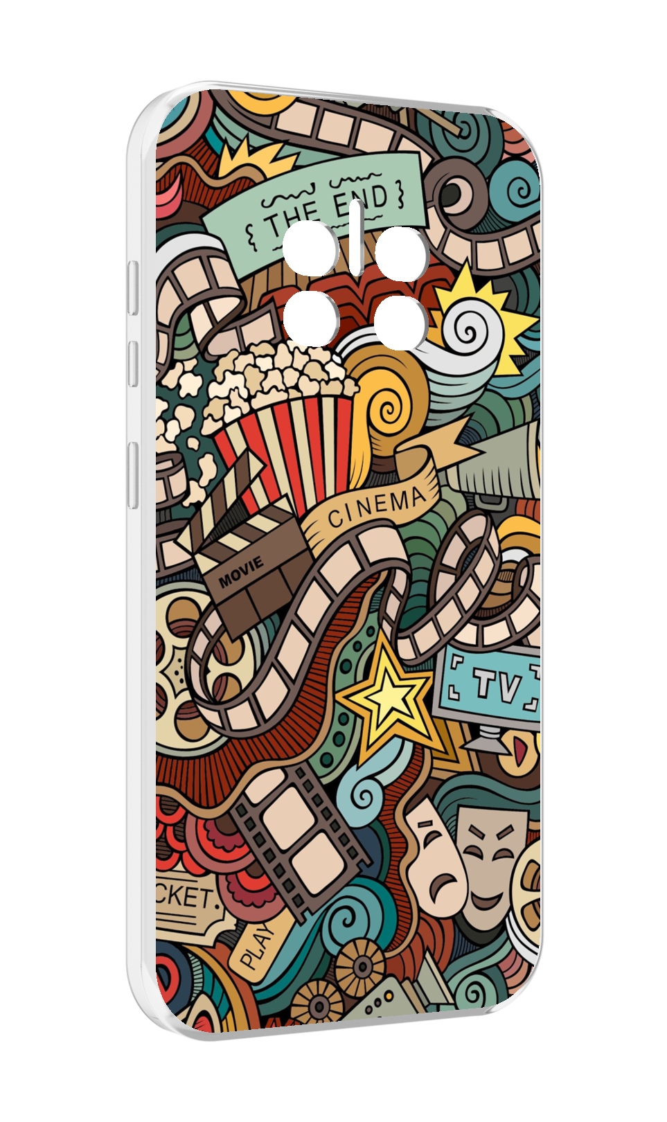 

Чехол MyPads любимое кино для Doogee V11, Прозрачный, Tocco