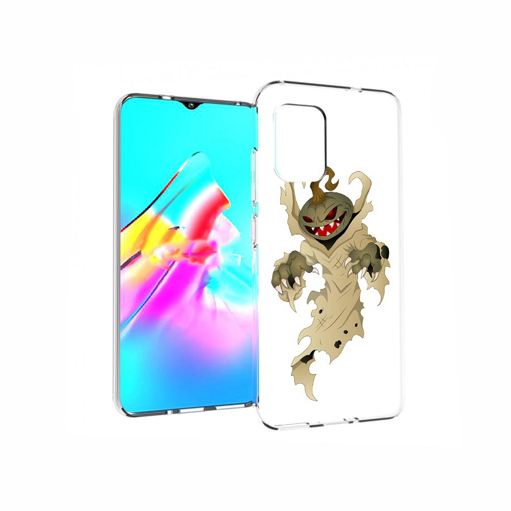 

Чехол MyPads Tocco для Asus Zenfone 8 призрак хэллоуина, Прозрачный, Tocco