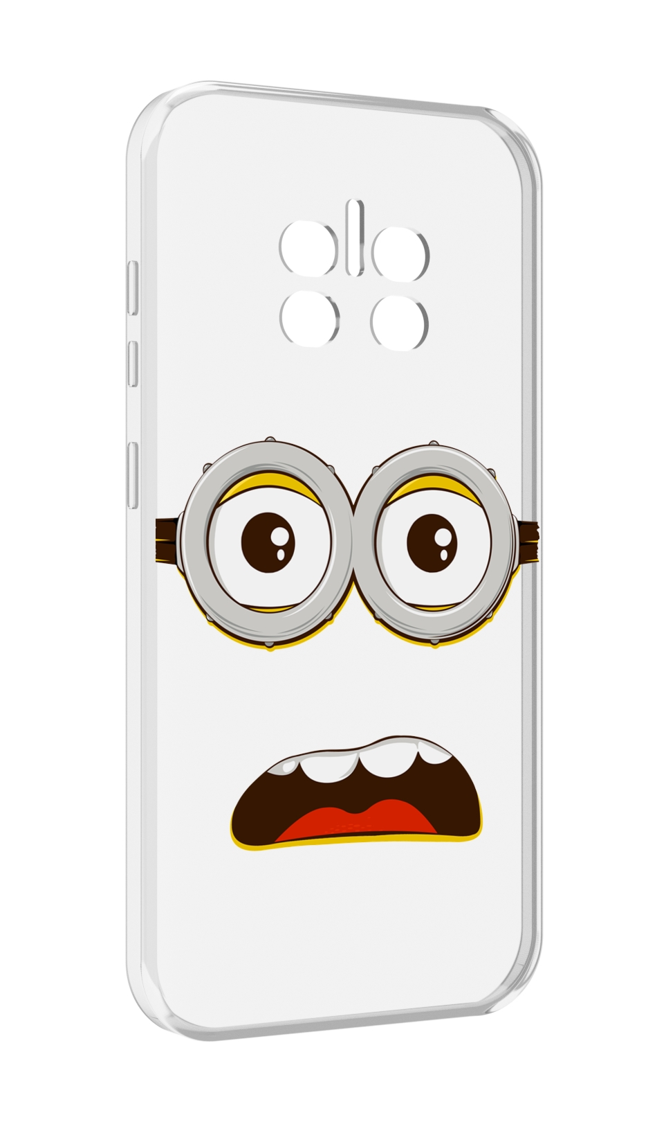 

Чехол MyPads лицо-миньона для Doogee V11, Прозрачный, Tocco