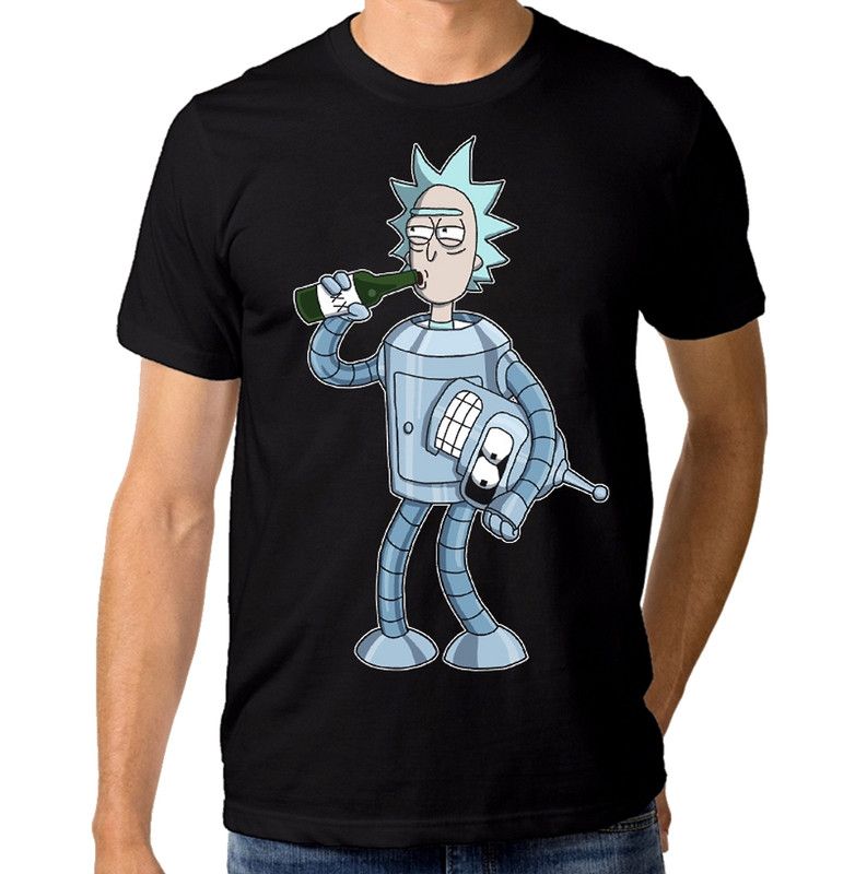 

Футболка мужская DreamShirts Studio Бендер Рик RIC-99964b-2 черная XS, Черный, Бендер Рик RIC-99964b-2