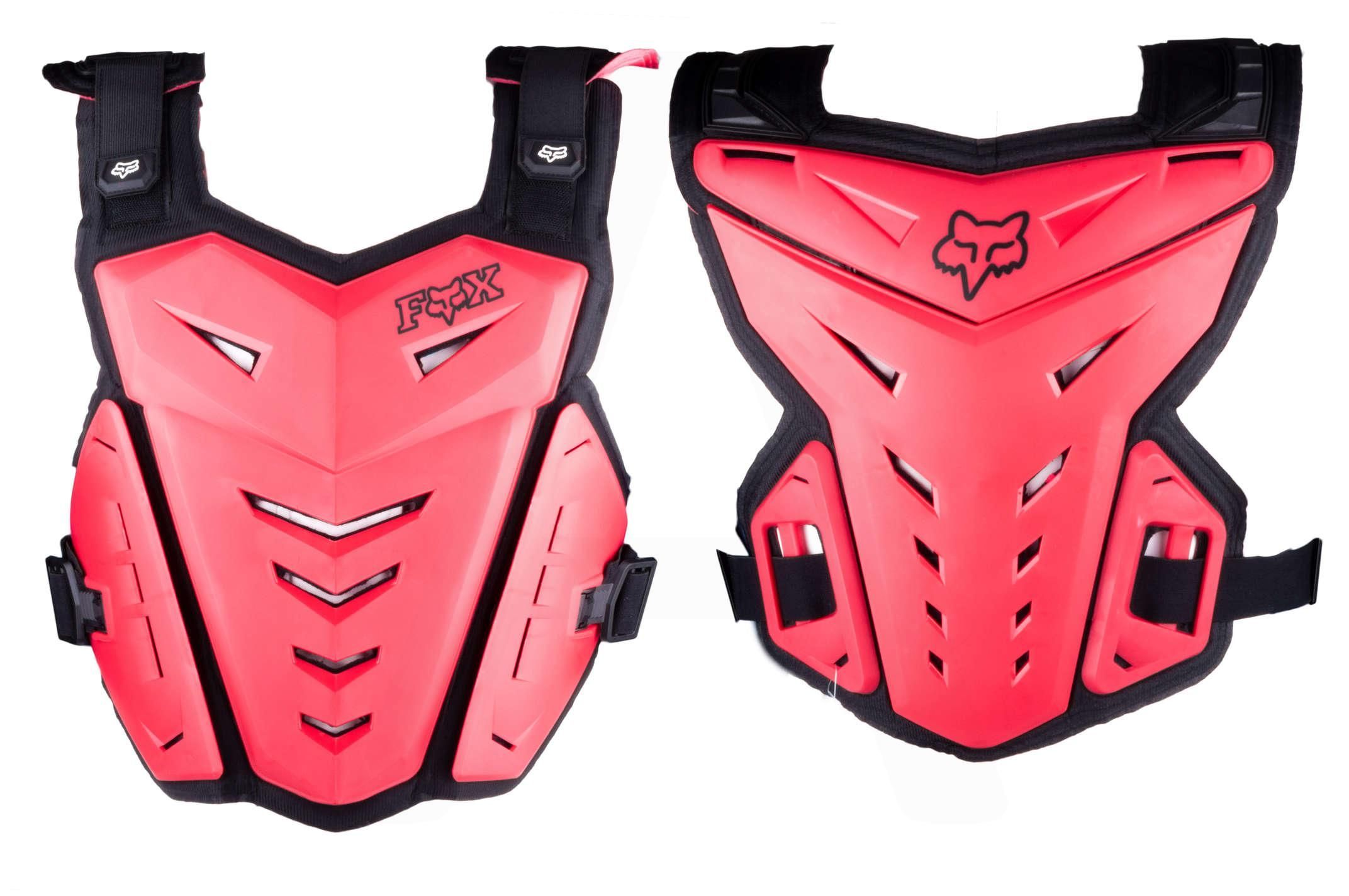 Защита груди/спины панцырь для тела моточерепаха(size:L, XL, красный) FOX