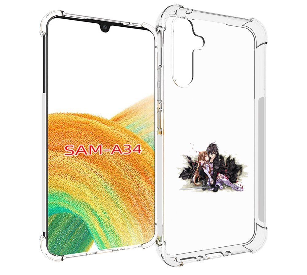 

Чехол MyPads аниме асуна для Samsung Galaxy A34, Tocco