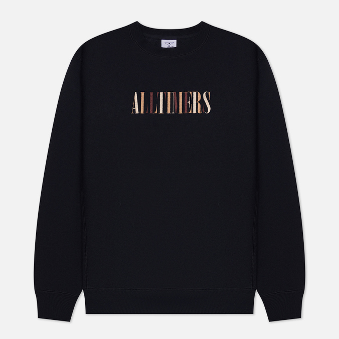 

Свитшот мужской Alltimers Midtown Heavyweight Embroidered Crew Neck черный 2XL, Midtown Heavyweight Embroidered Crew Neck