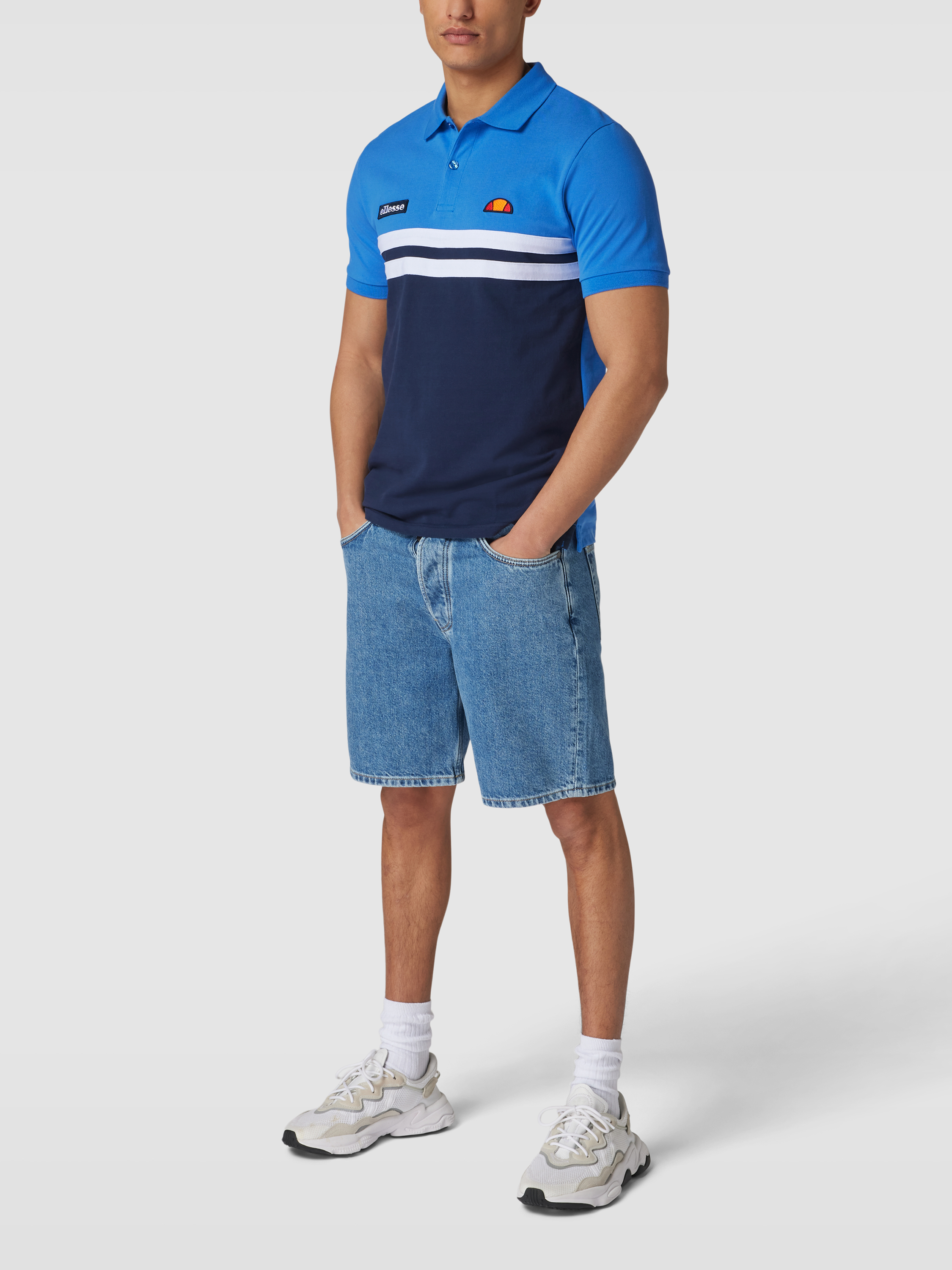 Футболка мужская Ellesse 1746602 синяя M доставка из-за рубежа 6351₽