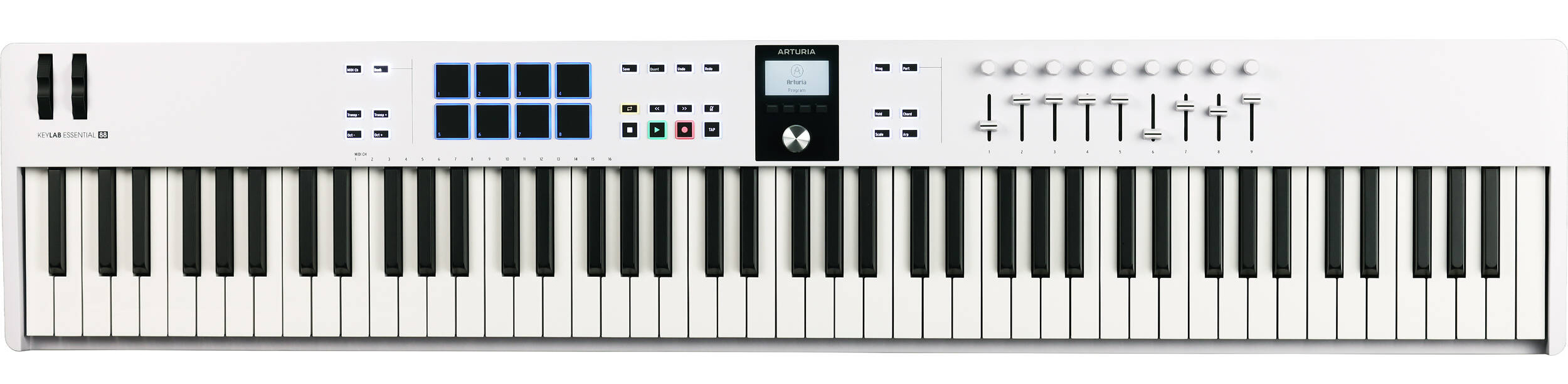 MIDI Клавиатура Arturia KeyLab Essential 88 mk3 White