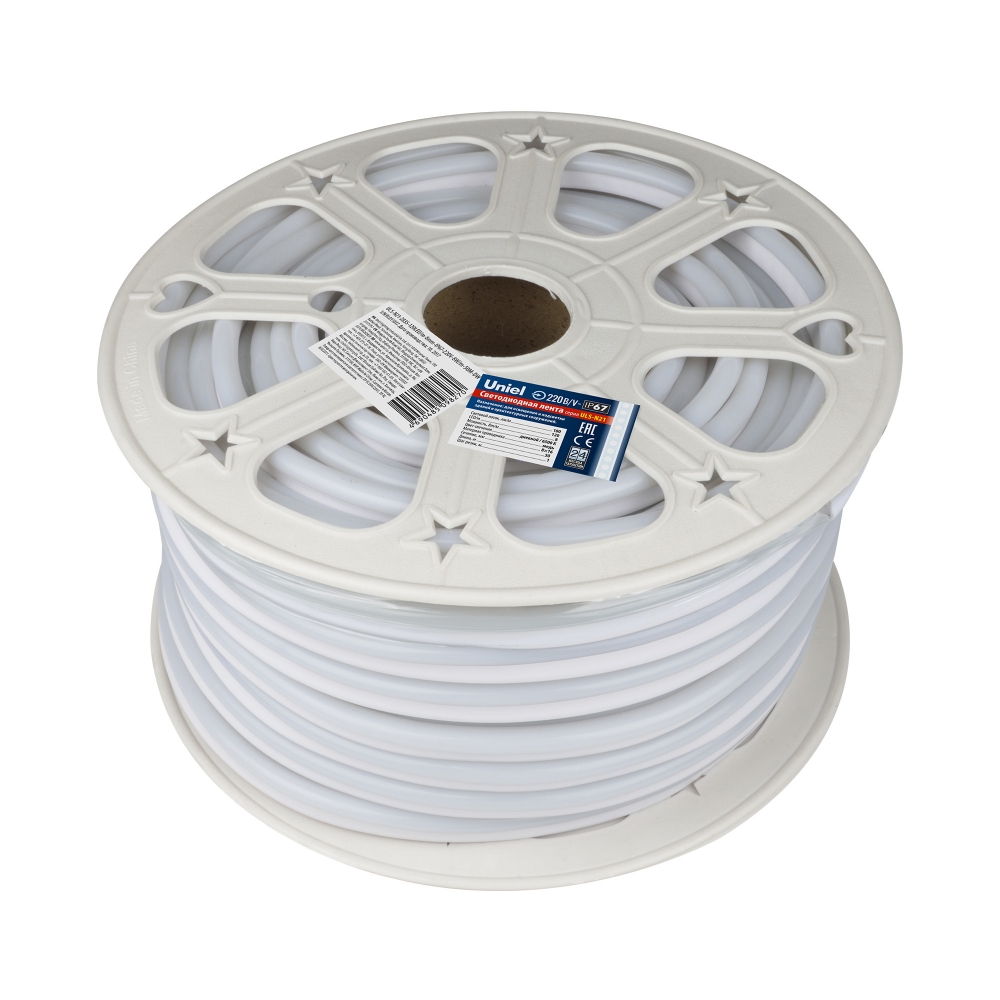 

Неоновая лента дневного а 2835, 6500К, 8W, 220V, 120LED/m