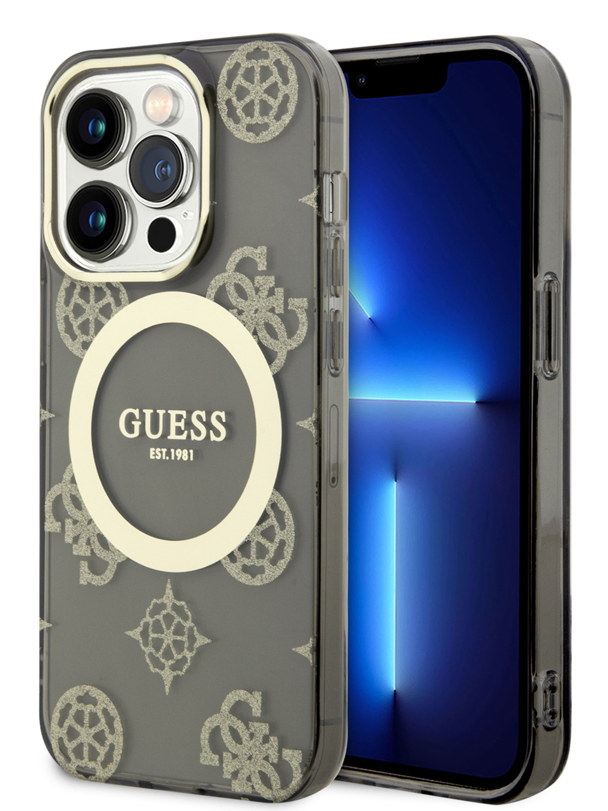 Чехол Guess для iPhone 14 Pro Max с MagSafe Black